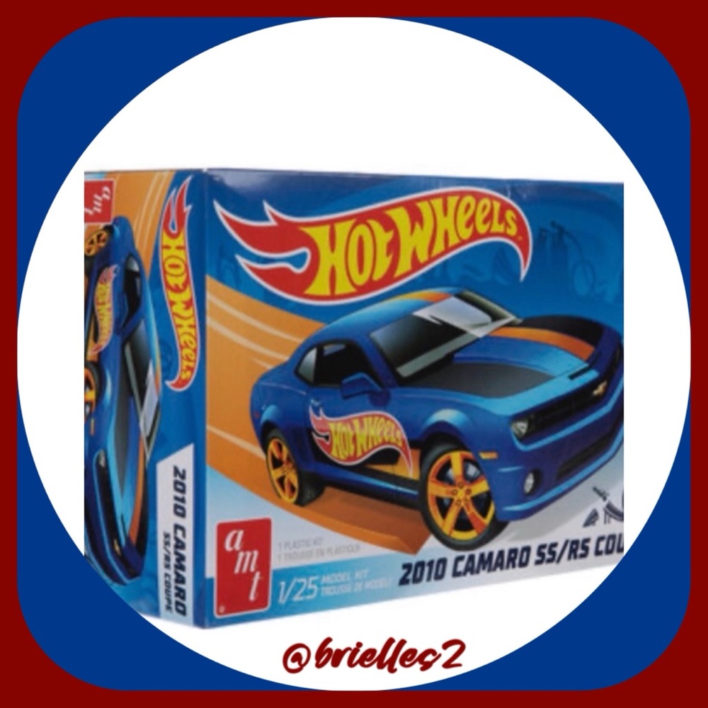 🎁 New Hot Wheels Model Car Kit - 2010 Camaro Model Car